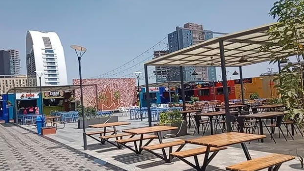 Close-up of litti at Namchik