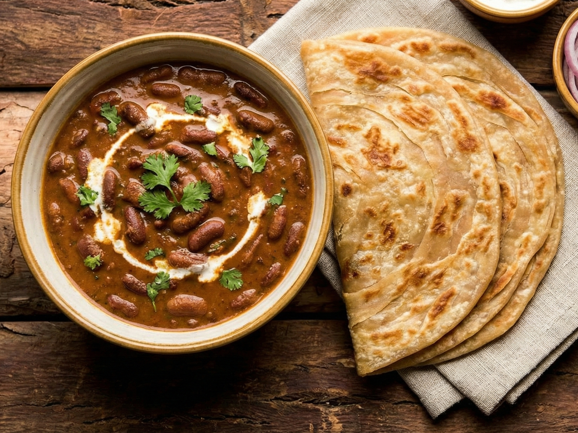 Paratha meal at Namchik